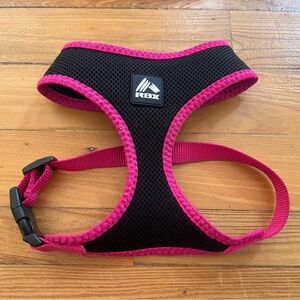 RBX Black and Pink Small Pet Harness